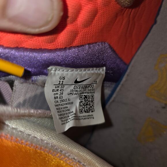 Nike Lebron James IX 9 King of LA Regal Pink Men's 11 Velvet Brown Basketball - Picture 10 of 13